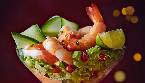 Gochujang prawn cocktail