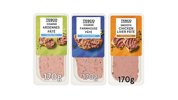 Tesco own-brand selected pâté