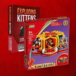 Greeting cards and toys