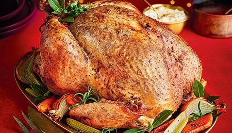 Sugar and spice brined turkey