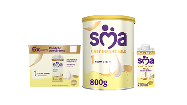 Various SMA Infant Formula and Follow-On Formula