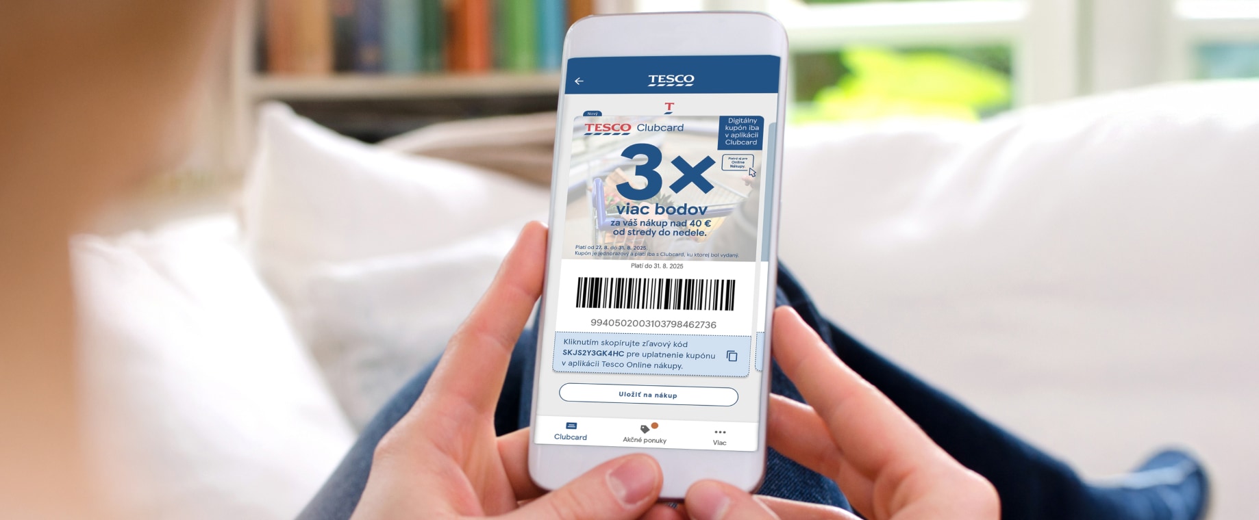 Získajte 3x viac Clubcard bodov!