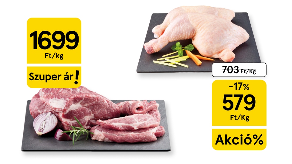 Válogatott húsok a mindennapokra