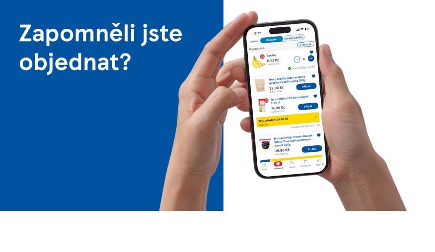 Jak upravit svou online objednávku v Tesco?