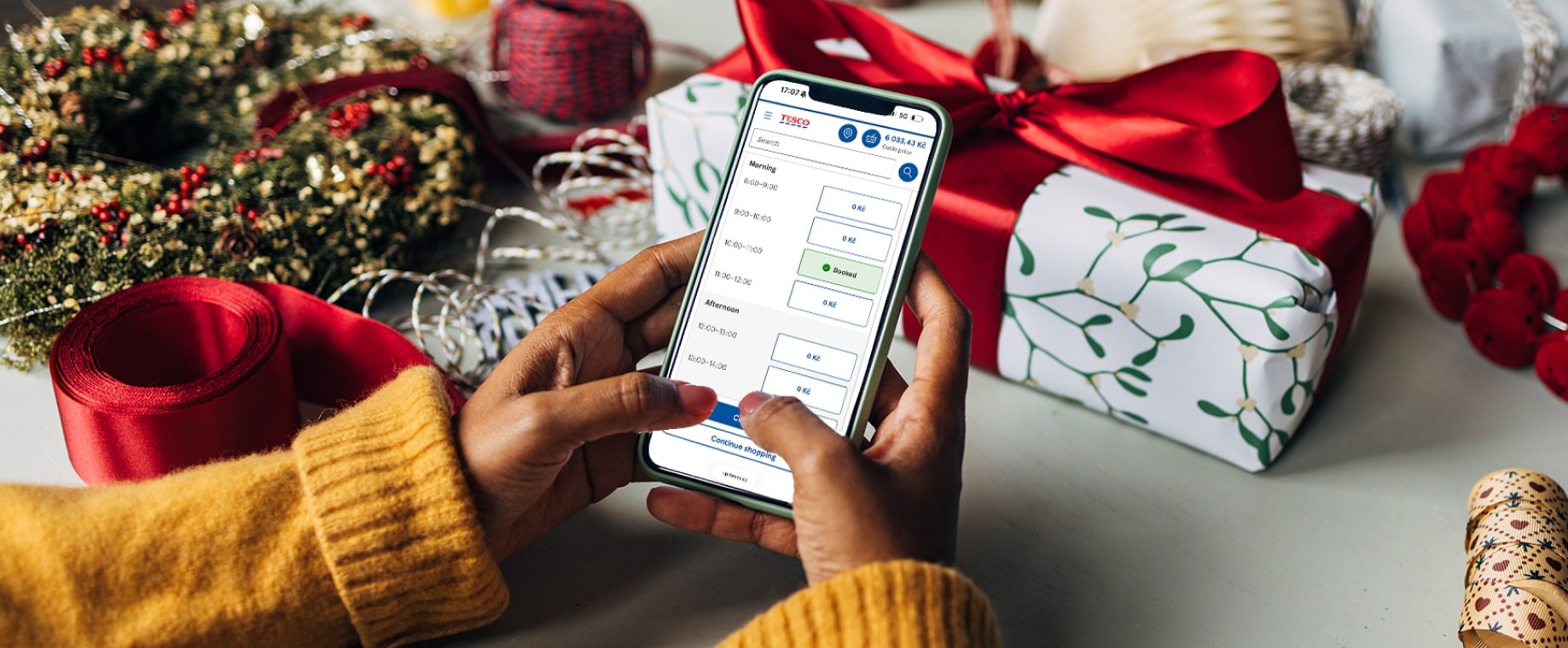 Delivery slots are running out fast!