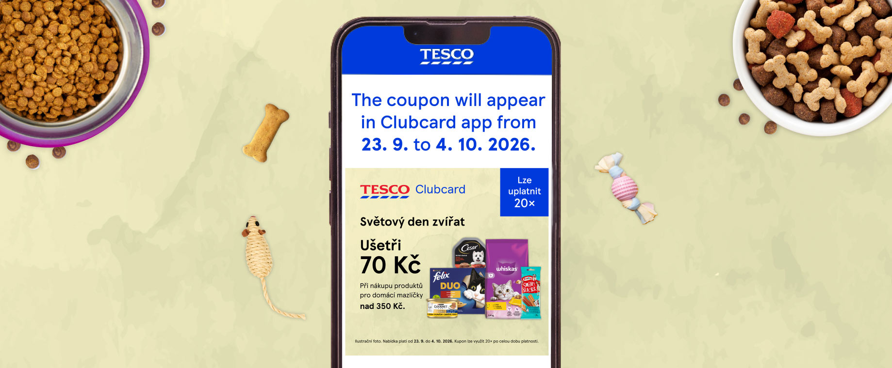 Save with Clubcard app coupon