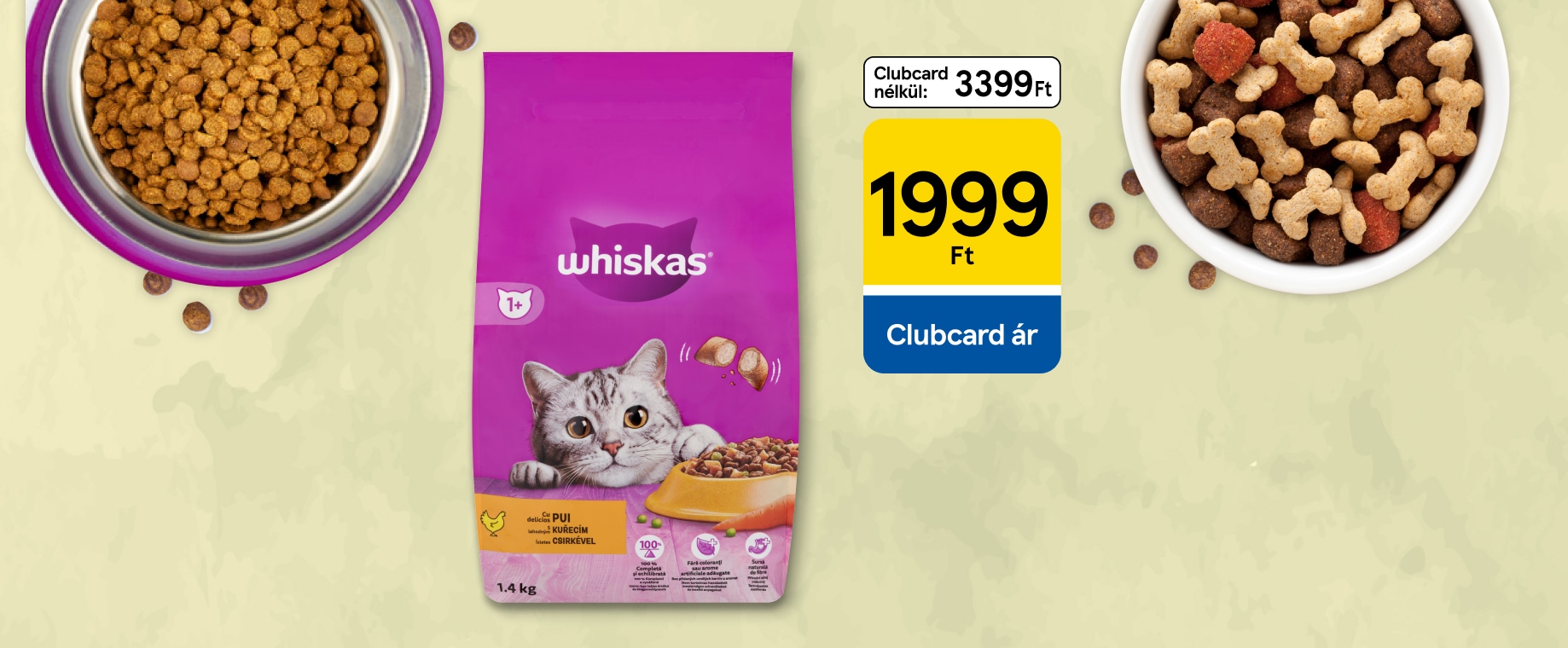 Állati ajánlatok akár 40% kedvezménnyel