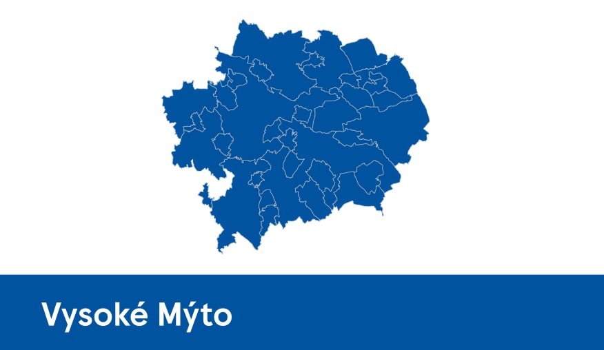 Vysoké Mýto Map