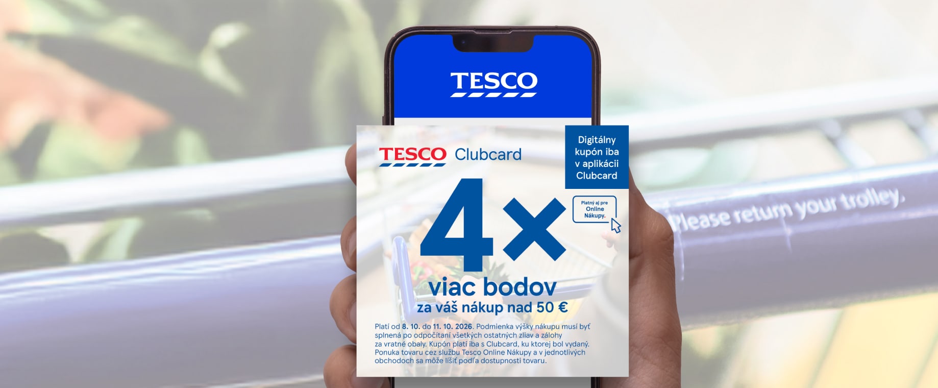 Get 4x more Clubcard points!