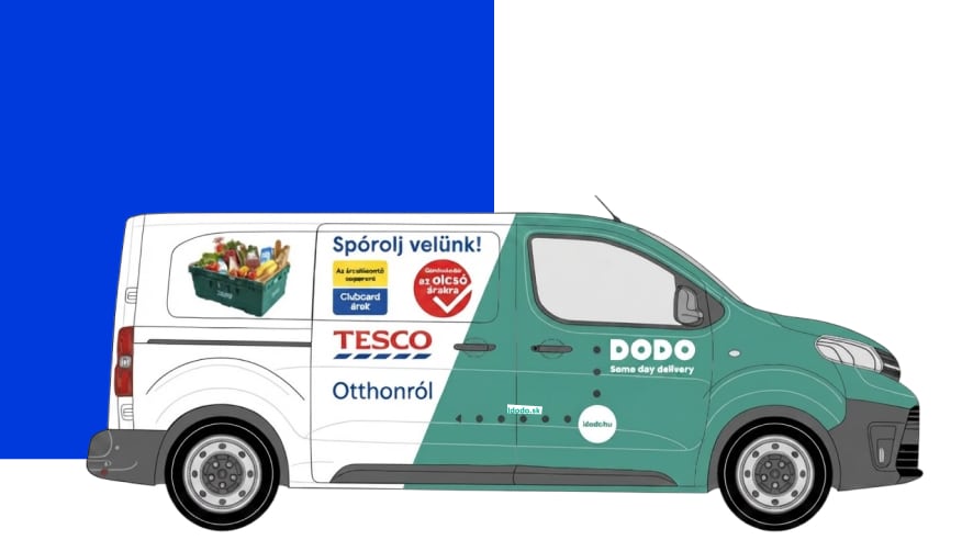 Utolsó lépés: Rendelésfeladási értesítés kiszállító partnerünktől, a DODO-tól.