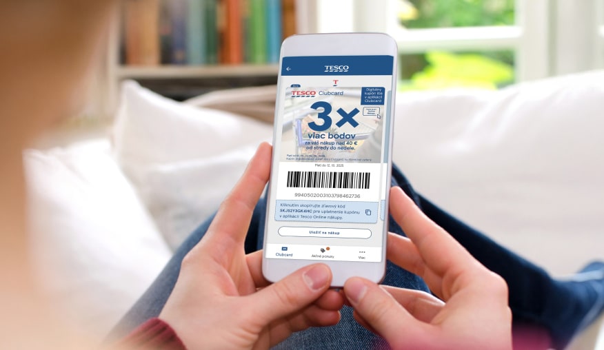 Získajte 3x viac Clubcard bodov!