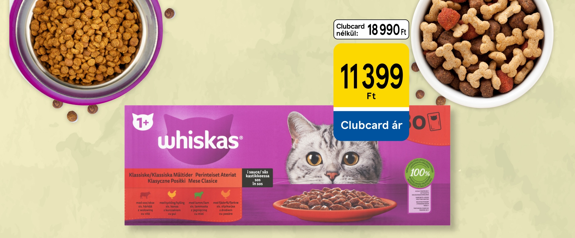 Állati ajánlatok óriási kedvezménnyel