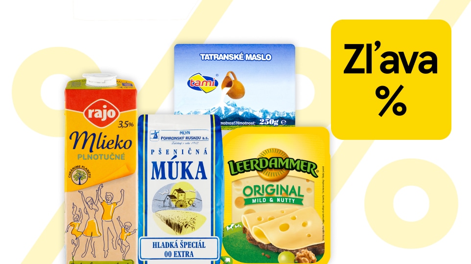 Najchutnejšie ceny so zľavou od 45 %