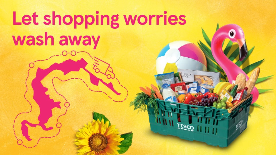 Let shopping worries wash away