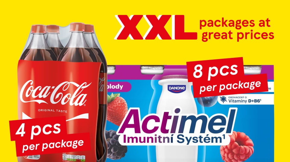 Save with XXL packages