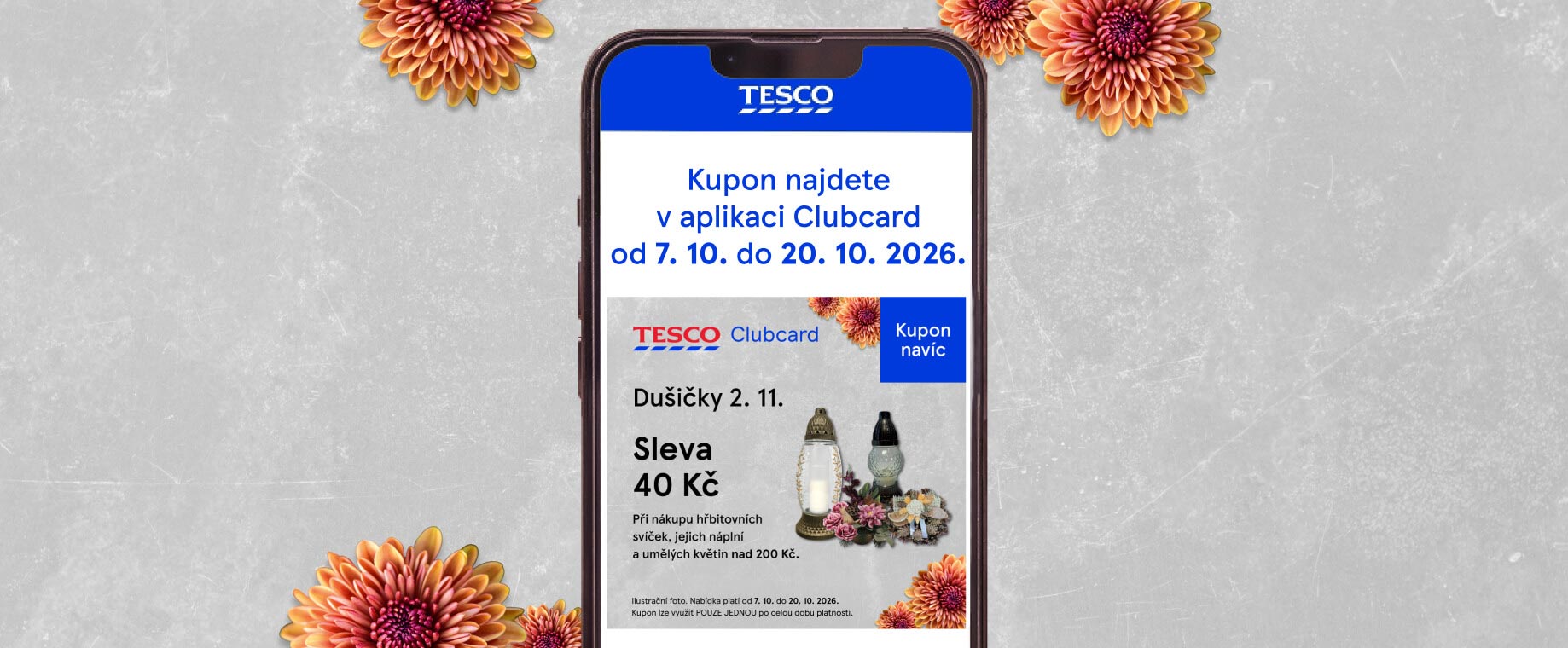 Ušetřete s kuponem v aplikaci Clubcard