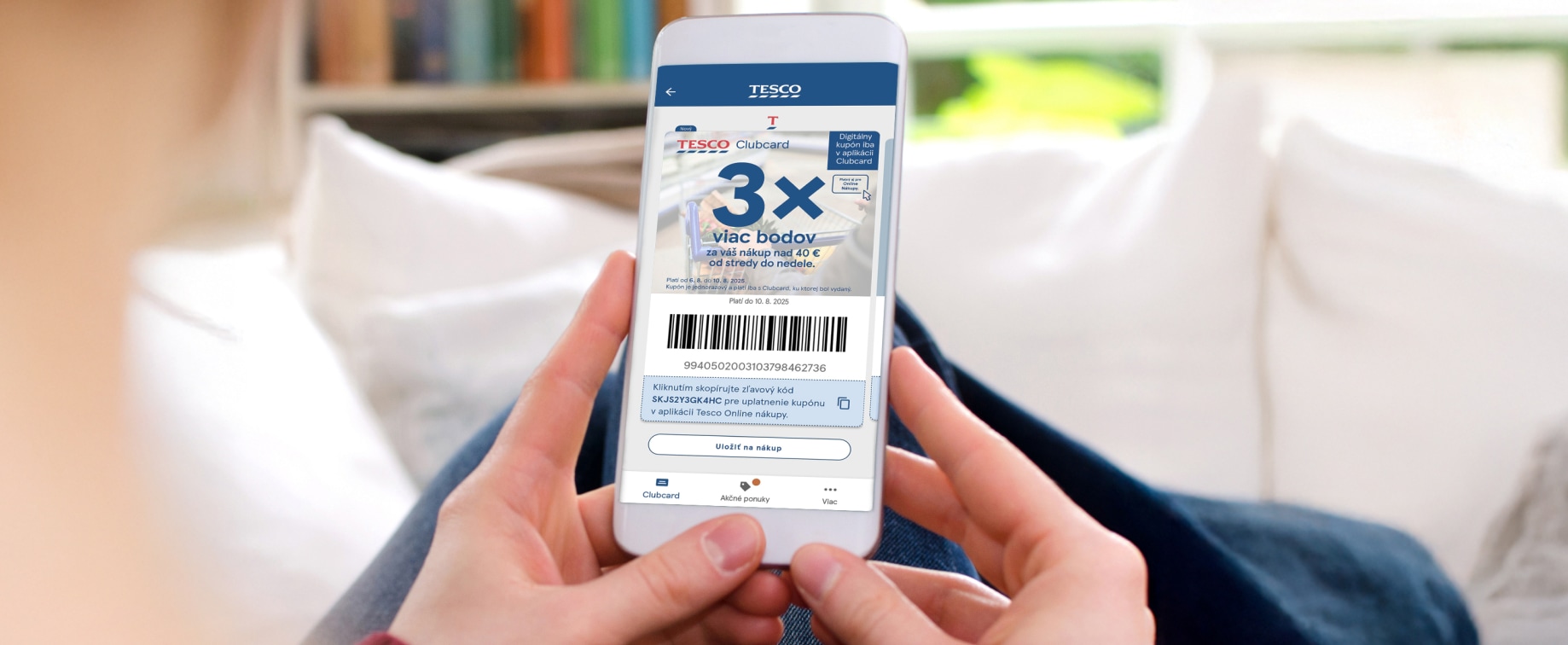 Získajte 3x viac Clubcard bodov!