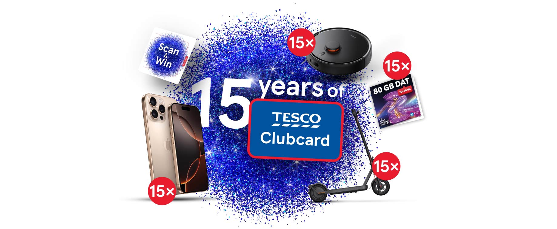 Clubcard is turning 15!