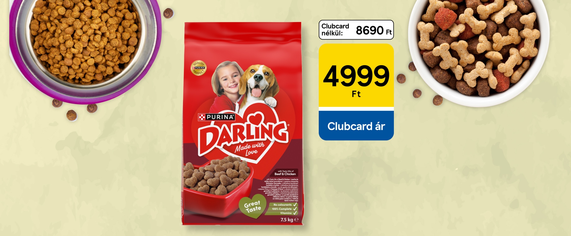 Állati ajánlatok óriási kedvezménnyel