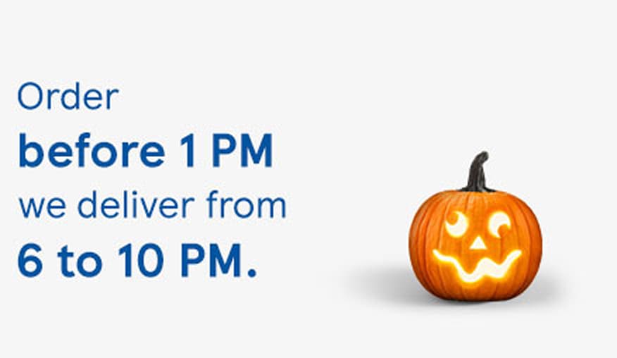 Order before 1 PM...