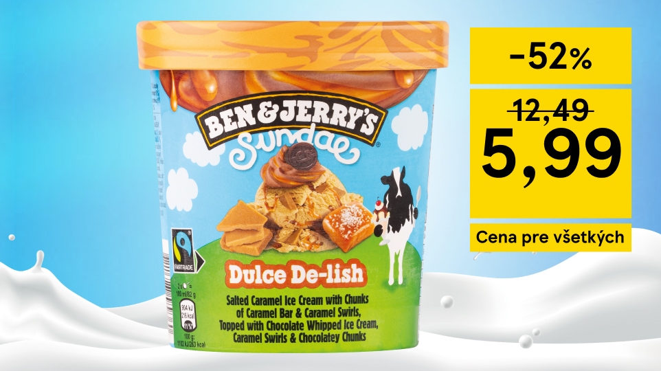Ochlaďte sa s Ben & Jerry's