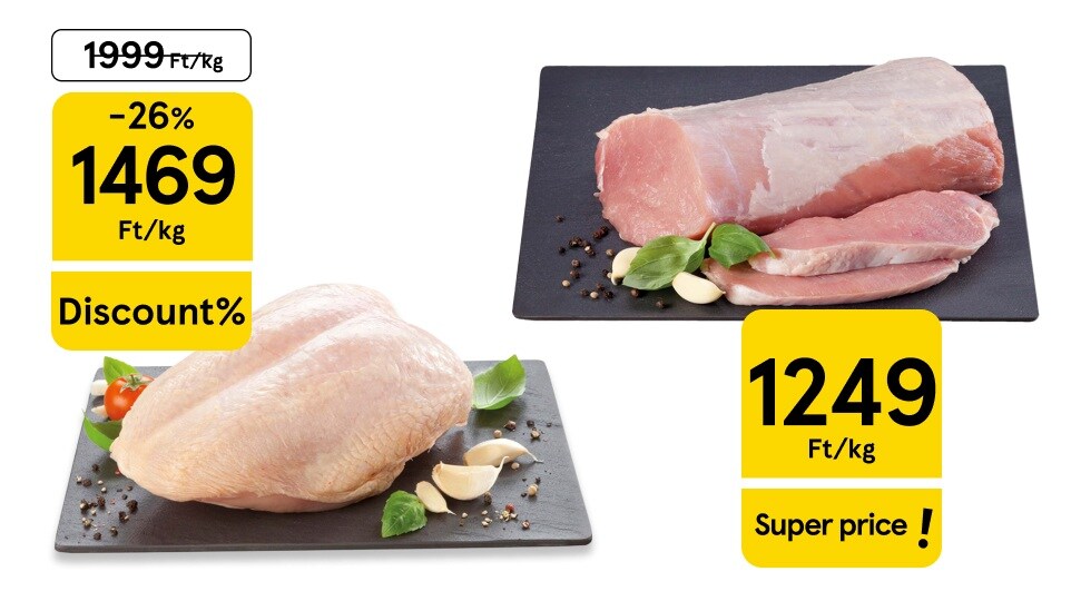 Meat products for everyday meal