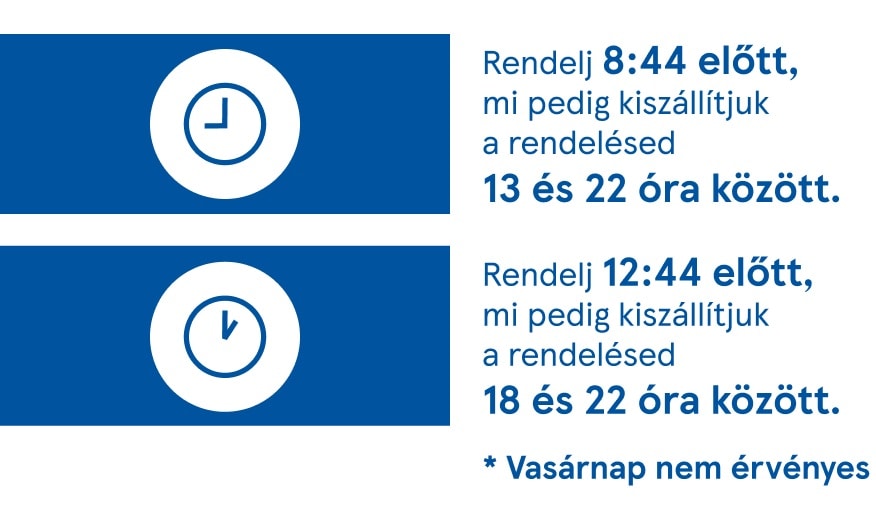 Online rendelésed akár aznap házhoz szállítjuk