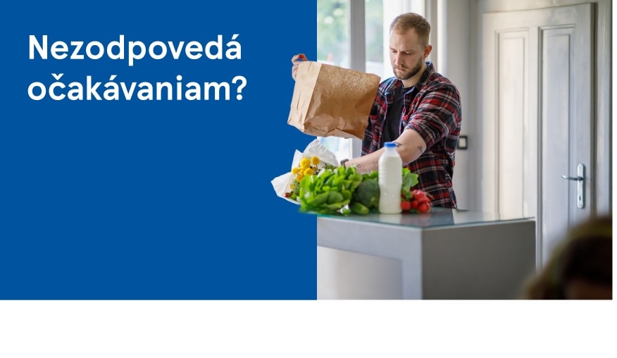 Čo robiť, ak v doručenom nákupe niečo nesedí?