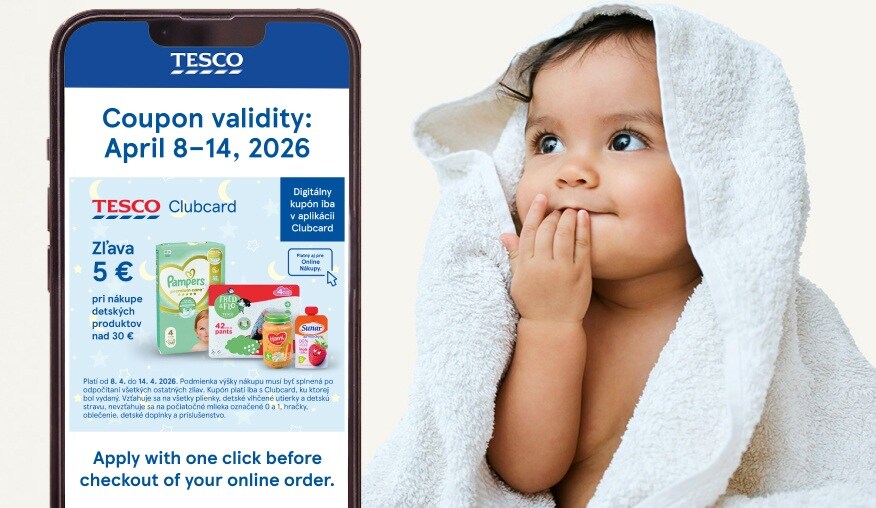 Save 5 € on orders for little ones