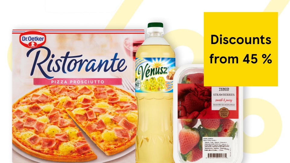 The tastiest prices with discounts from 45% off