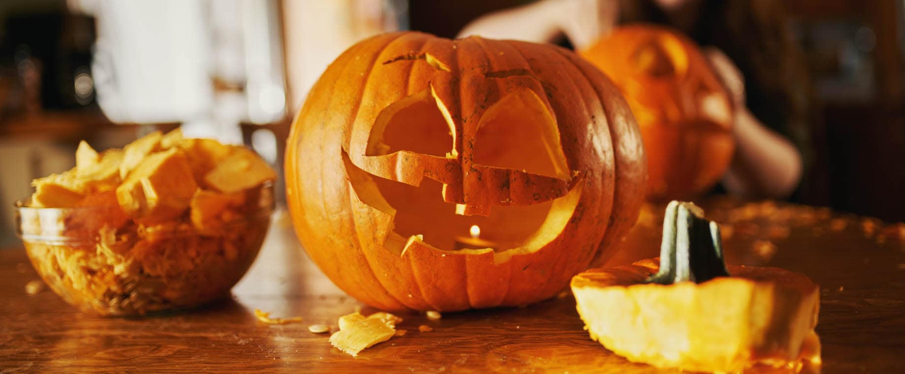 Ideální halloweenská dýně