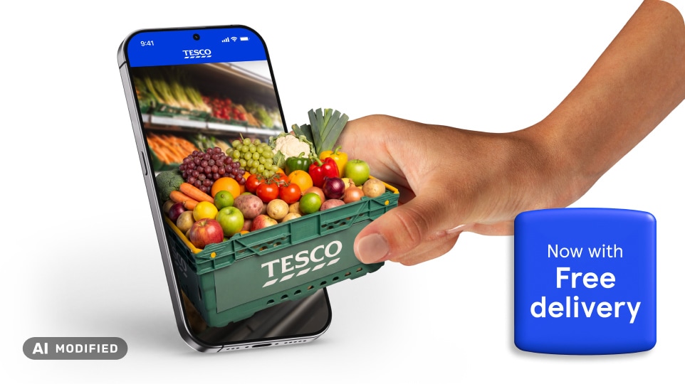 FREE delivery straight to your doorstep