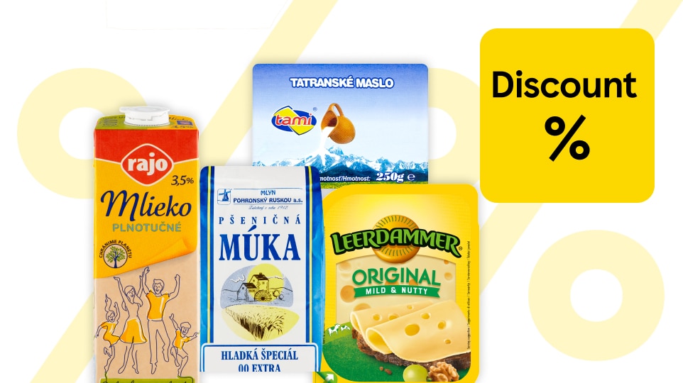 The tastiest prices with discounts from 45 %