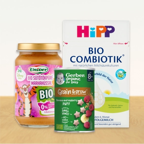 Shop organic baby food
