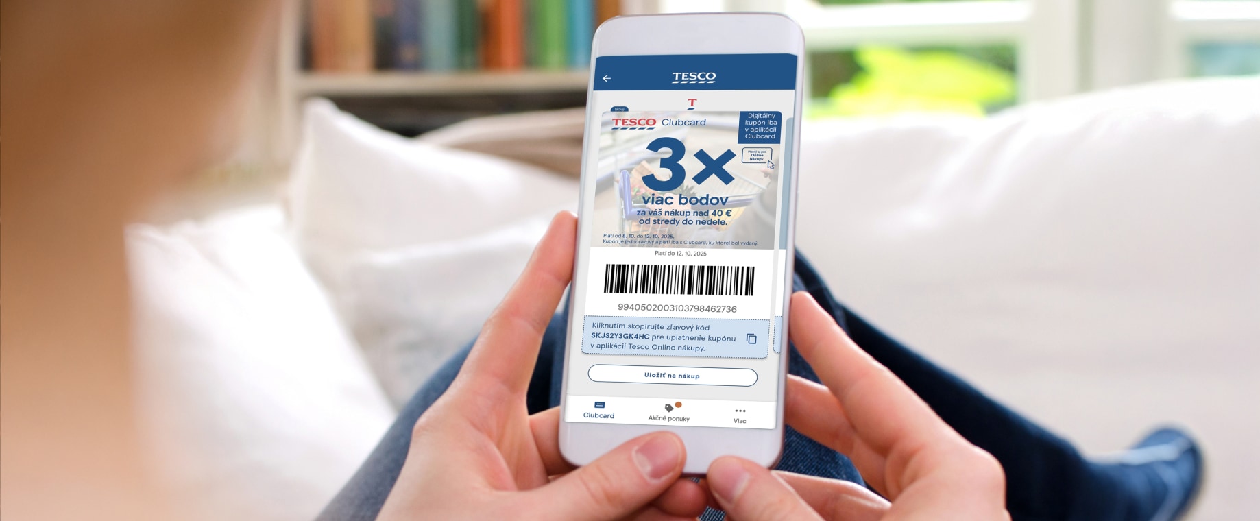 Získajte 3x viac Clubcard bodov!