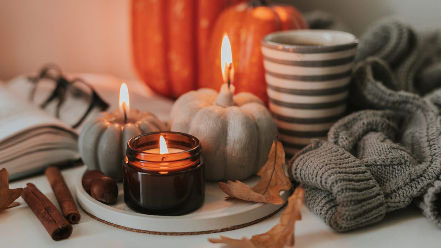 The magic of autumn at home