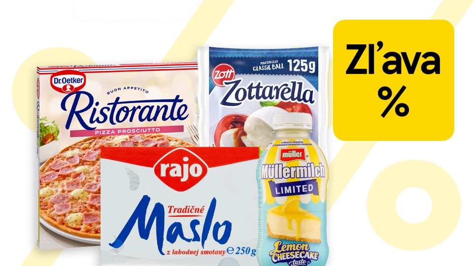 Najchutnejšie ceny so zľavou od 45 %