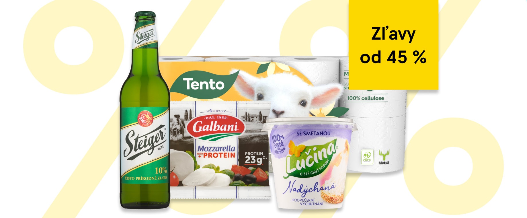 Najchutnejšie ceny so zľavou od 45 %
