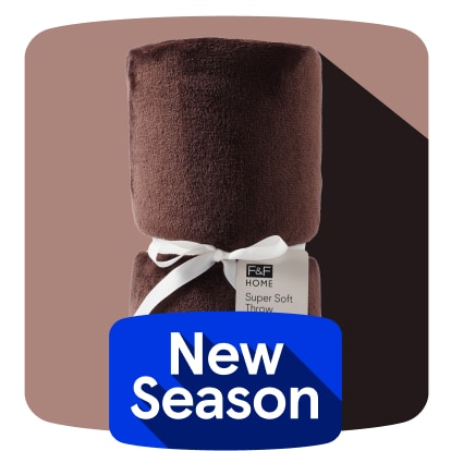 F&F home throw
