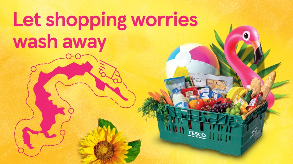Let shopping worries wash away