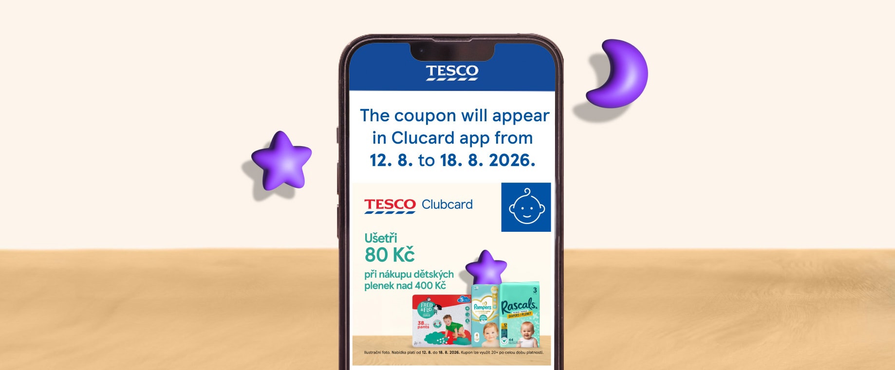 Save with Clubcard app coupon