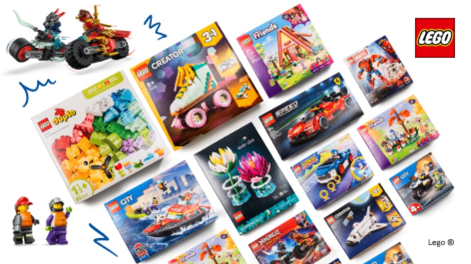 Build your mega LEGO® discount