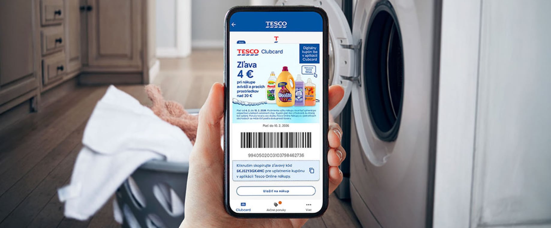 Ušetrite tento týždeň na pracích prostriedkoch