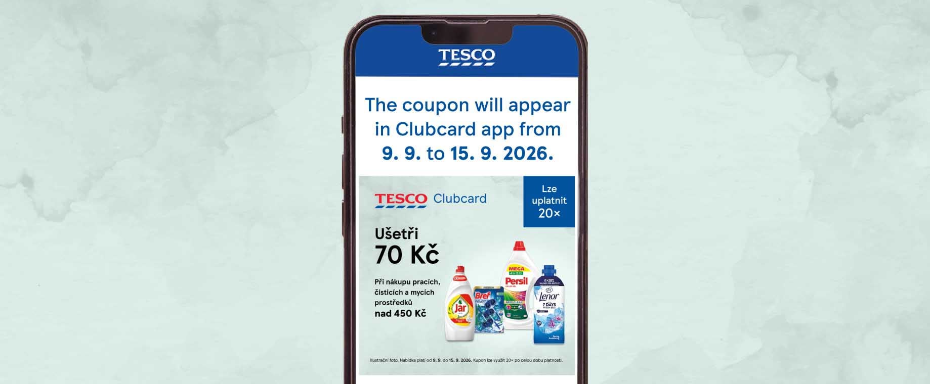 Save with Clubcard app coupon