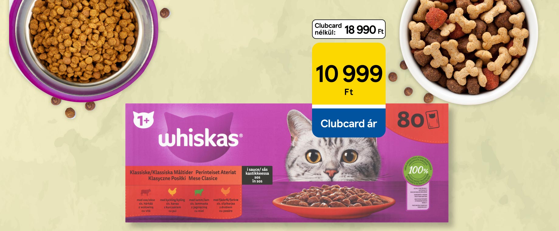 Állati ajánlatok óriási kedvezménnyel