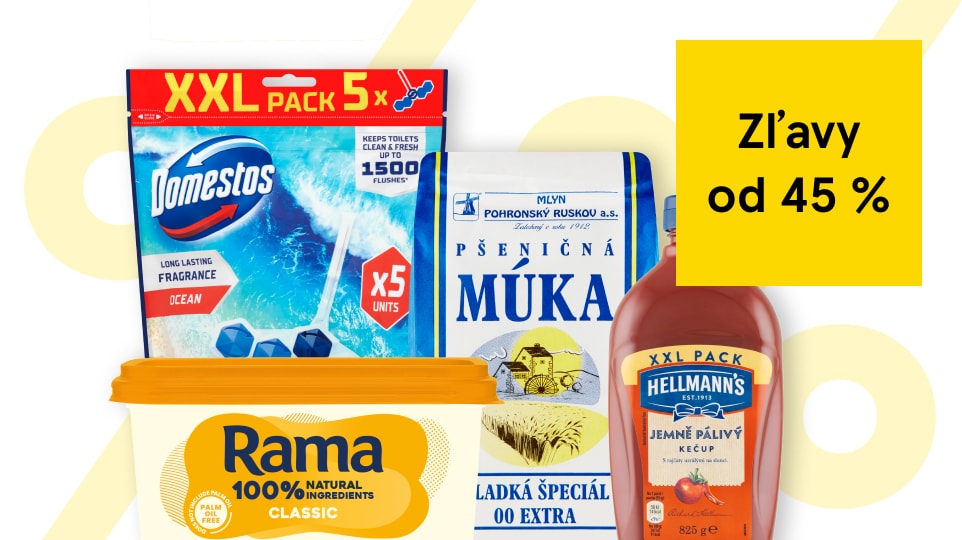 Najchutnejšie ceny so zľavou od 45 %