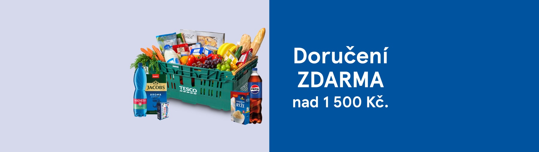 FREE delivery over 1 500 CZK