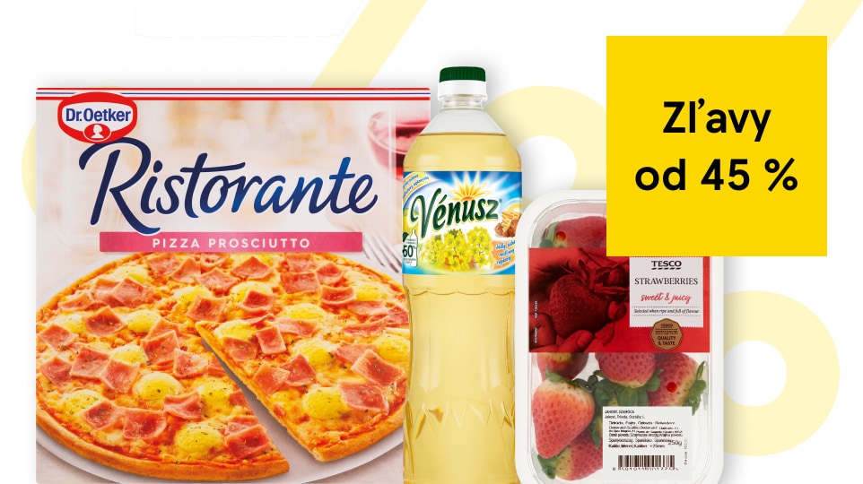 Najchutnejšie ceny so zľavou od 45 %