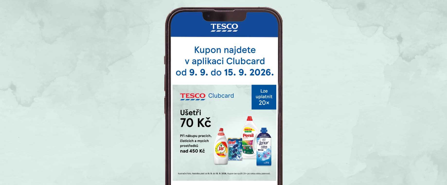 Ušetřete s kuponem v aplikaci Clubcard