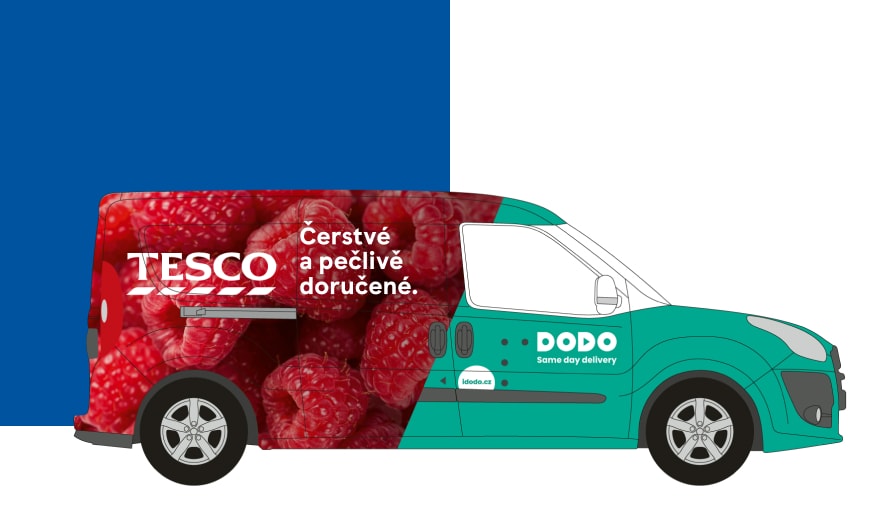 SMS notifikace od doručovacího partnera DODO